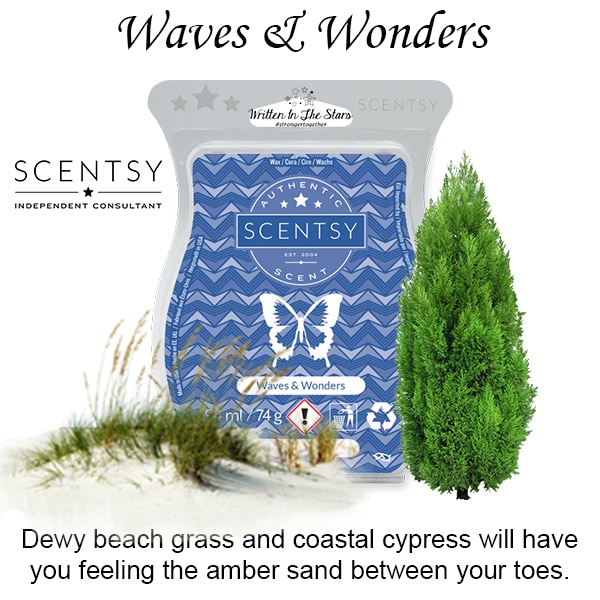 Waves and Wonders Scentsy Wax Melt Bar