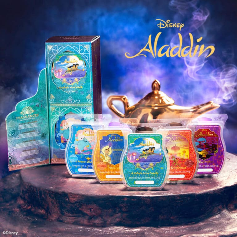 Aladdin Scentsy Wax Bar Collection Now Available