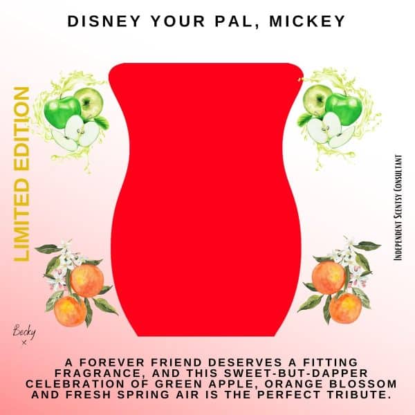 Disney Your Pal, Mickey Scentsy Bar