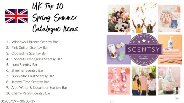 Top Selling Scentsy UK Items Spring Summer 2019