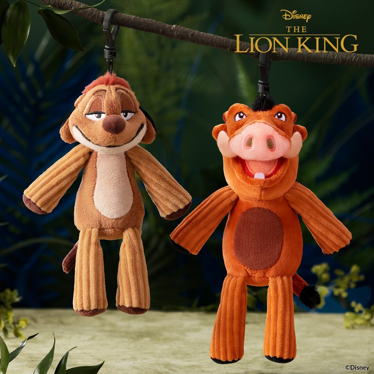 Timon and Pumbaa Scentsy Disney Lion King Buddy Clips Timon and Pumbaa Scentsy Disney Lion King Buddy Clips