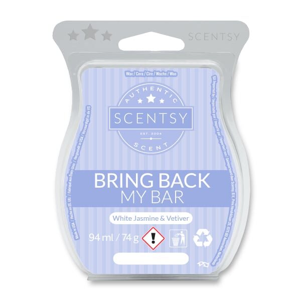 White Jasmine & Vetiver Scentsy Bar