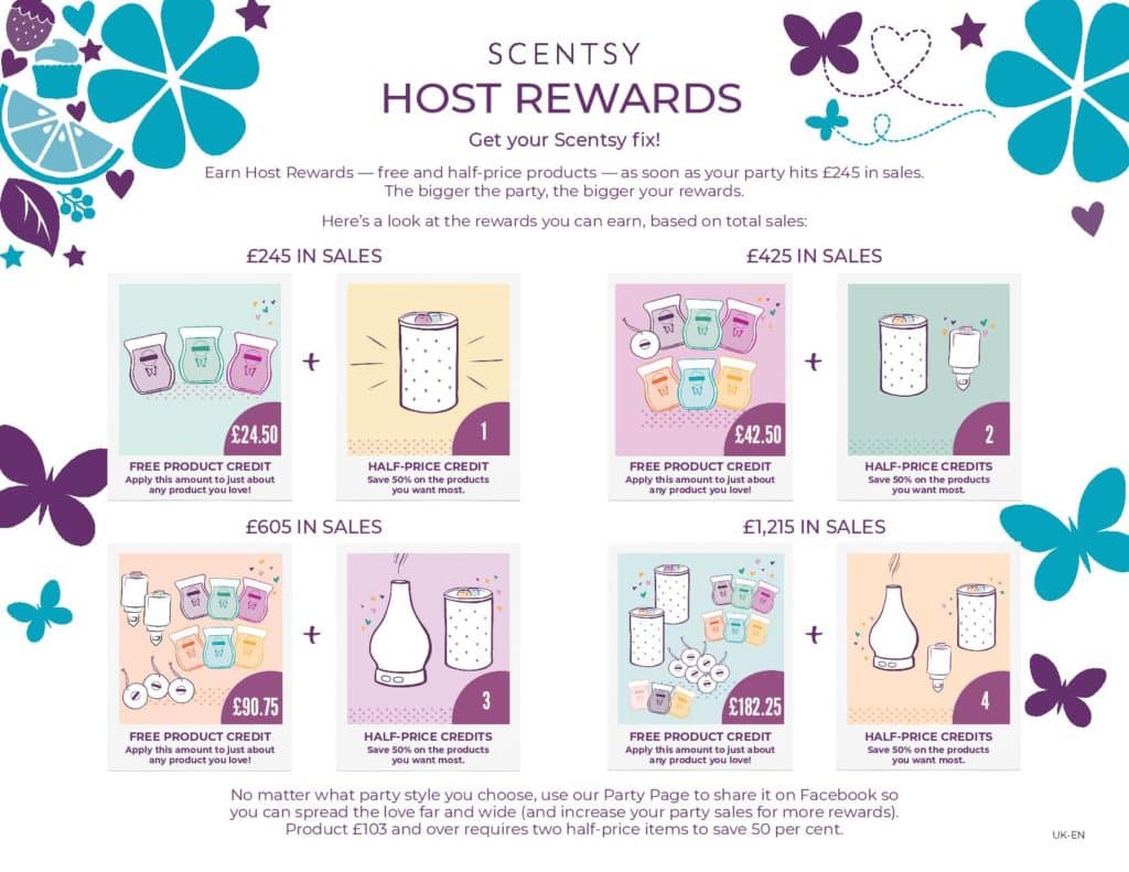 Host A Scentsy Party Earn Half Price Free Scentsy Products