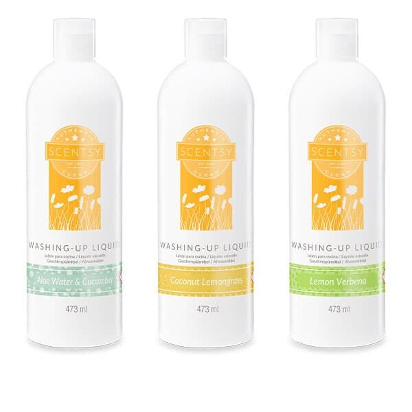 3 Scentsy Washing-Up Liquids