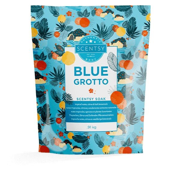 Blue Grotto Scentsy Soak