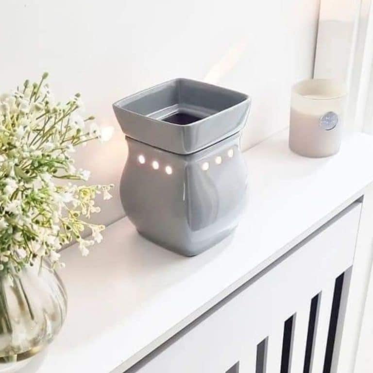 Classic Curve - Gloss Gray Scentsy Warmer - The Candle Boutique - Scentsy UK Consultant