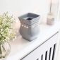 Classic Curve Gloss Gray Scentsy Warmer Styled