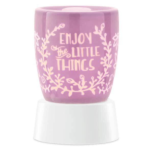 Enjoy the Little Things Mini Warmer with Tabletop Base