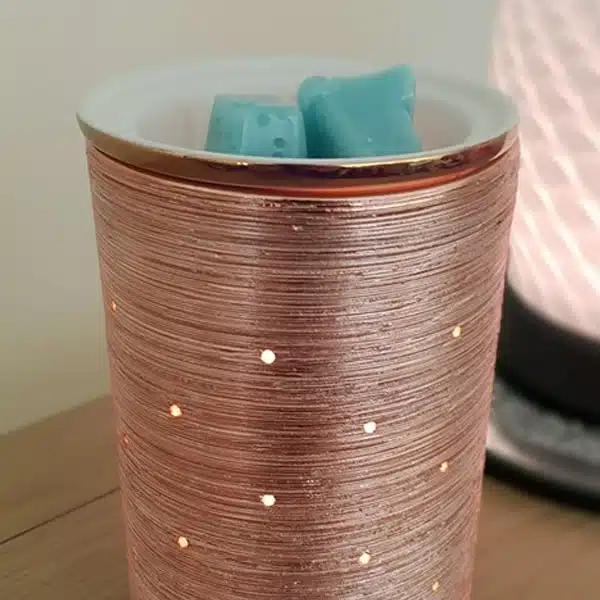Etched Core - Rose Gold Warmer - The Candle Boutique - Scentsy UK