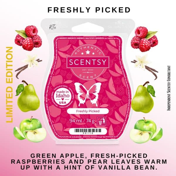 Freshly Picked Scentsy Wax Bar
