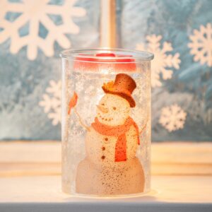Scentsy Frosted Snowman Warmer