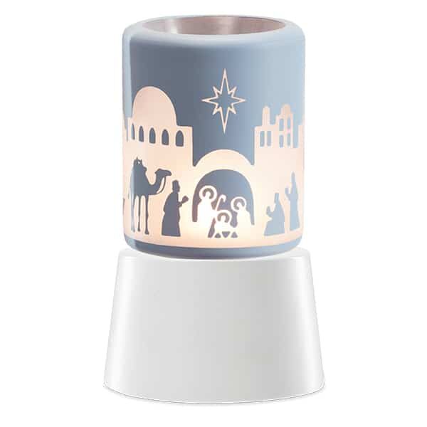 Holy Night Scentsy Plugin Mini Warmer With Tabletop Base