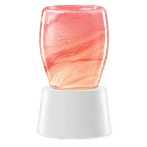 Pink Watercolor Mini Warmer with Tabletop Base
