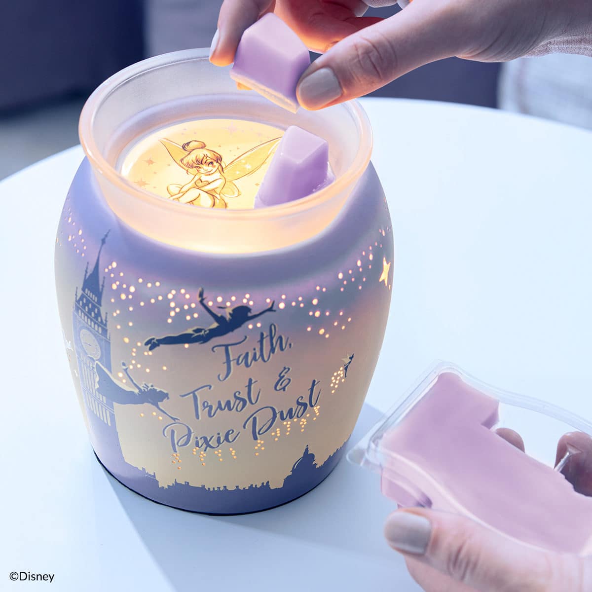 Tinker-Bell-Faith,-Trust-&-Pixie-Dust-Scentsy-Warmer-Styled Tinker-Bell-Faith,-Trust-&-Pixie-Dust-Scentsy-Warmer-Styled