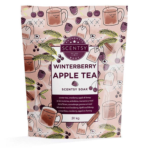 Winterberry Apple Tea Scentsy Soak
