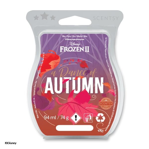 A Dance of Autumn Scentsy Bar - Frozen 2