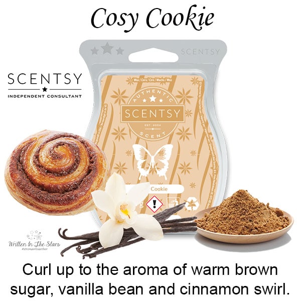 Scentsy Cosy Cookie Wax Bar
