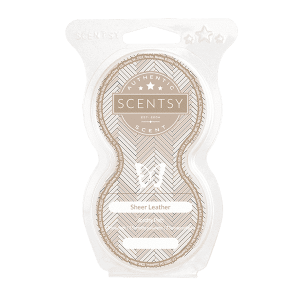 Sheer Leather Scentsy Pod Twin Pack