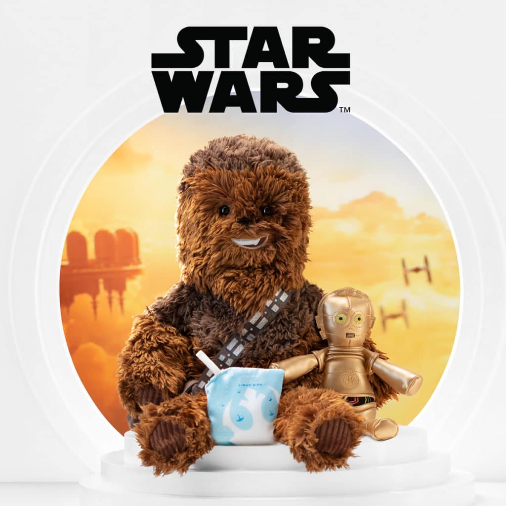 Chewbacca™ – Scentsy Buddy + C-3PO™ – Buddy Clip + Star Wars™: Light Side of the Force – Scent Pak