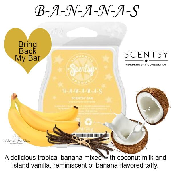 B-A-N-A-N-A-S Scentsy Bar