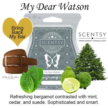 My Dear Watson Scentsy Bar My Dear Watson Scentsy Bar