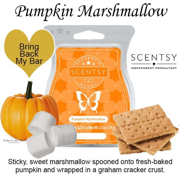 Pumpkin Marshmallow Scentsy Bar