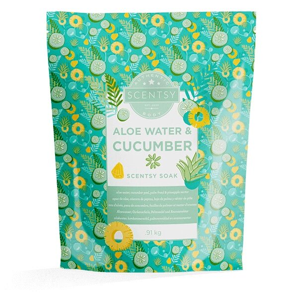 Aloe Water & Cucumber Scentsy Soak