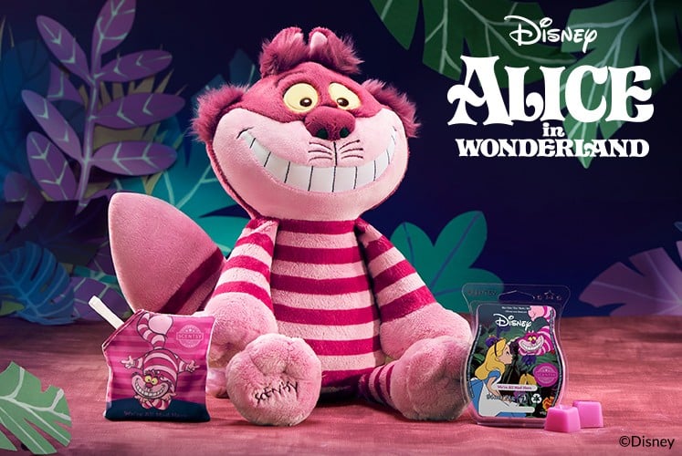 Scentsy Disney Alice in Wonderland New Fragrance Buddy, Pak & Scentsy Bar