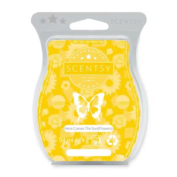 Here Comes the Sun (flowers) Scentsy Bar