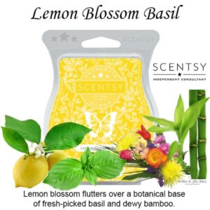 Lemon Blossom Basil Scentsy Wax Melt