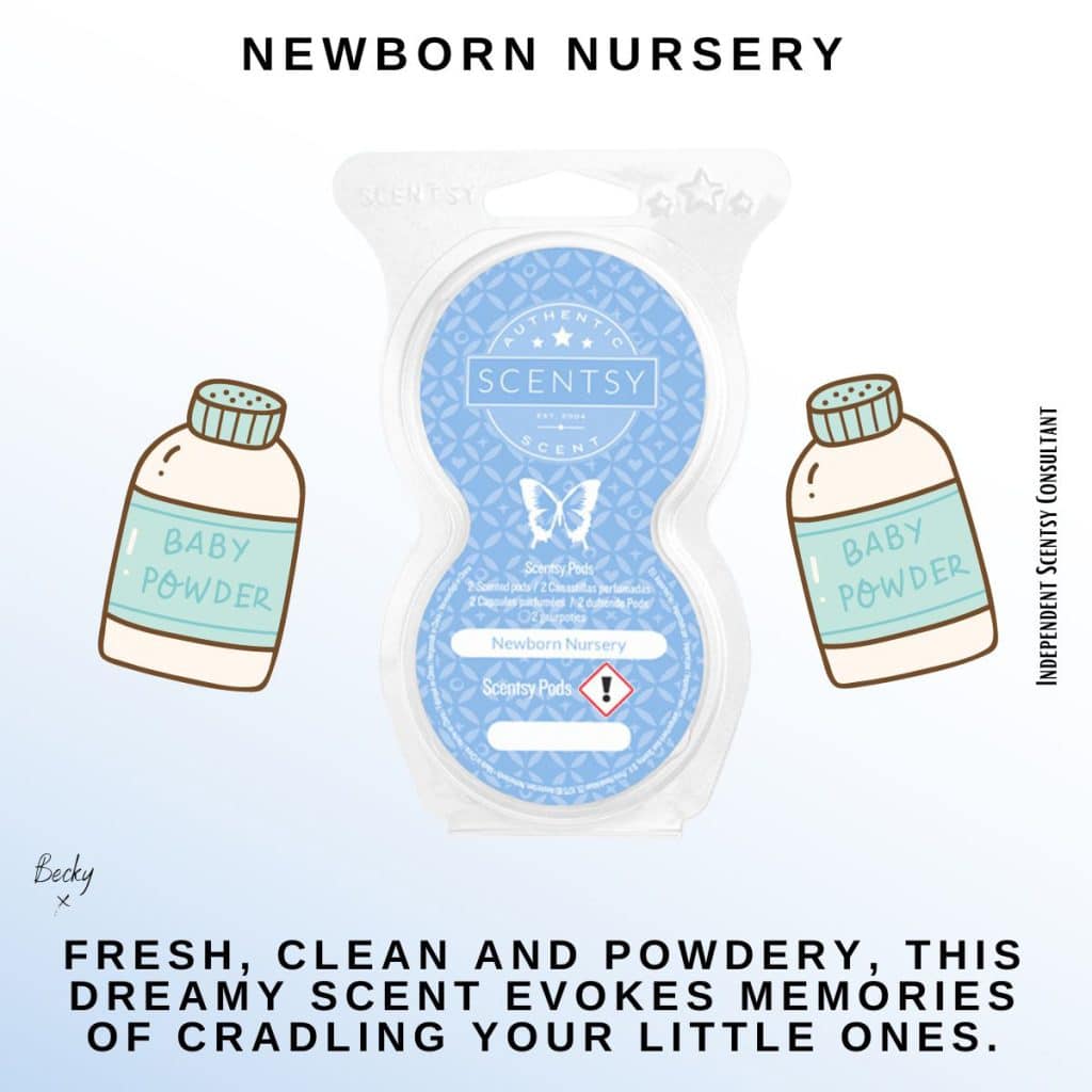 Newborn Nursery Scentsy Pod Twin Pack The Candle Boutique Scentsy