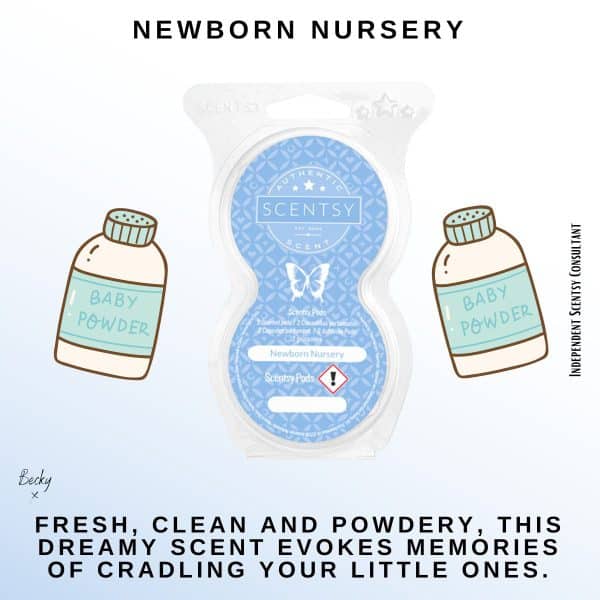 Newborn Nursery Scentsy Pods