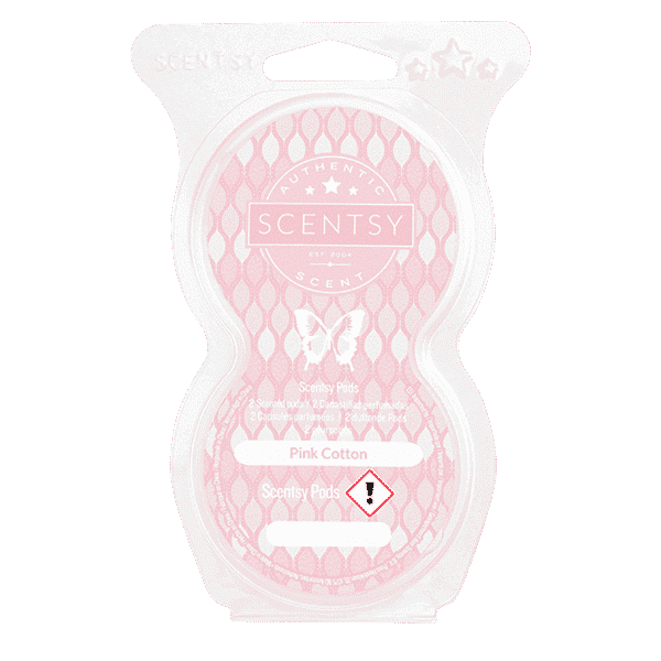 Pink Cotton Scentsy Pod Twin Pack