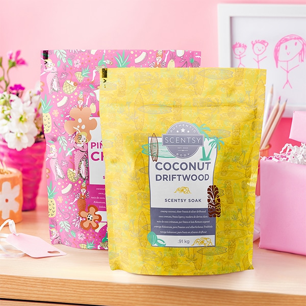 Piña Colada Cha Cha / Coconut Driftwood Scentsy Soak