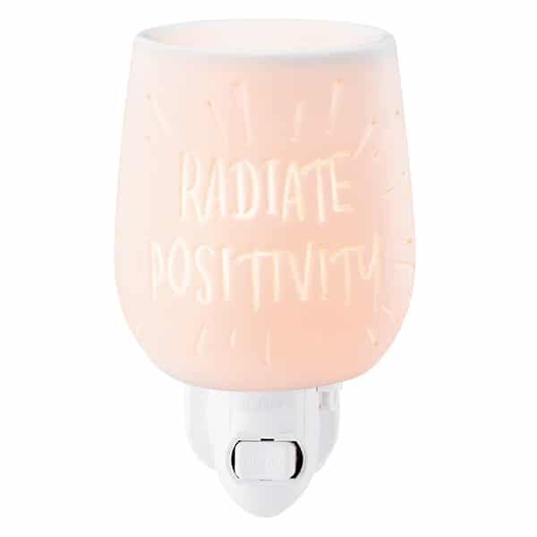 Radiate Positivity Mini Warmer with Wall Plug