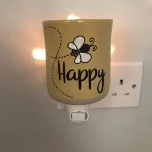 Scentsy Bee Happy Mini Warmer with Wall Plug