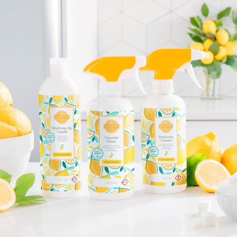 New Scentsy Lemon Squeeze Products