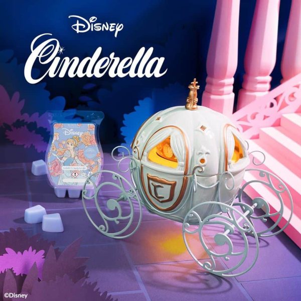Cinderella Carriage – Scentsy Warmer Styled