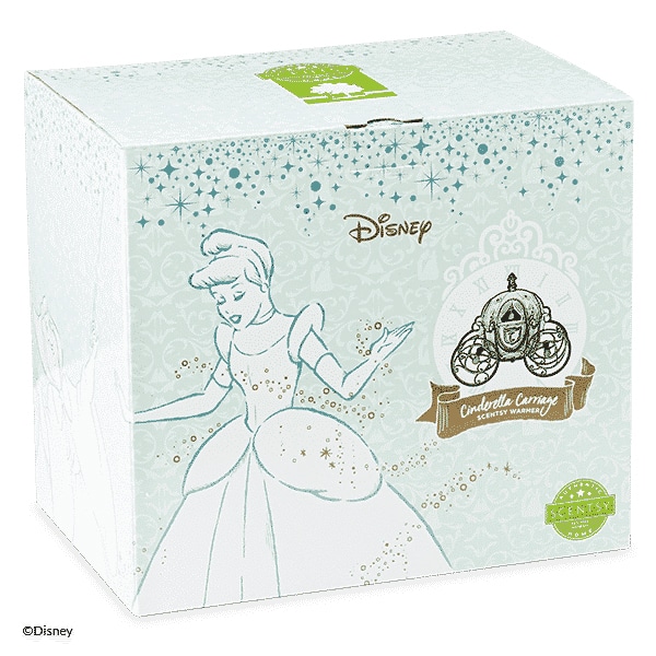 Scentsy Disney Cinderella Carriage Warmer Box