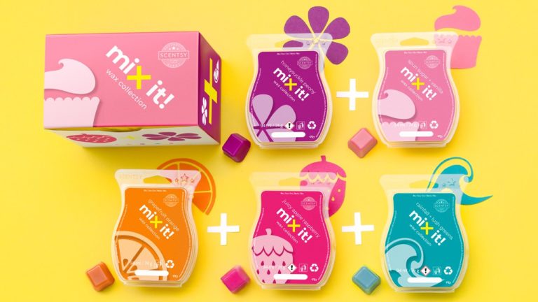 The Mix It! Scentsy Wax Collection