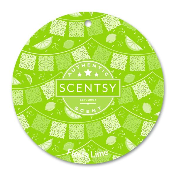 Fiesta Lime Scentsy Scent Circle