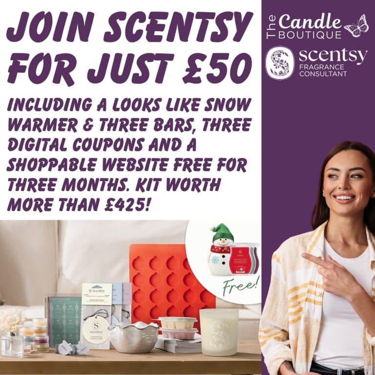 Join Scentsy For Just £50 2026 October
