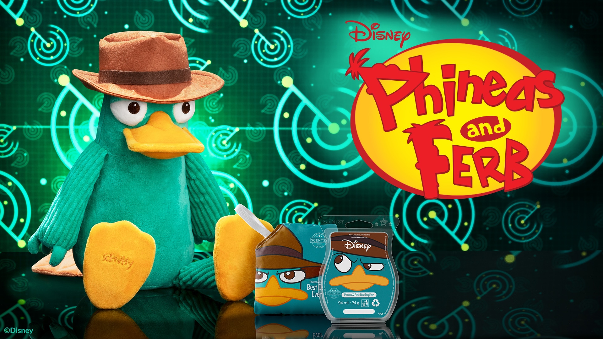 Perry the Platypus Scentsy Buddy