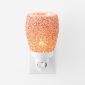 Glitter Rose Gold Scentsy Plugin Mini Warmer On