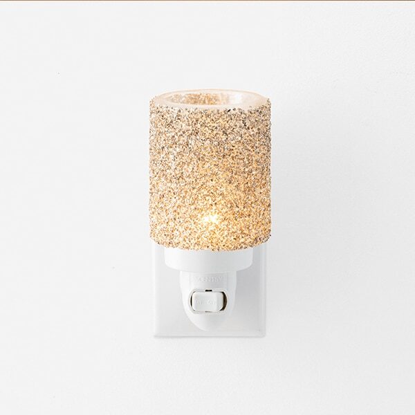 Glitter Silver Plugin Mini Scentsy Warmer