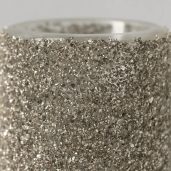 Glitter Silver Plugin Mini Warmer Close Up