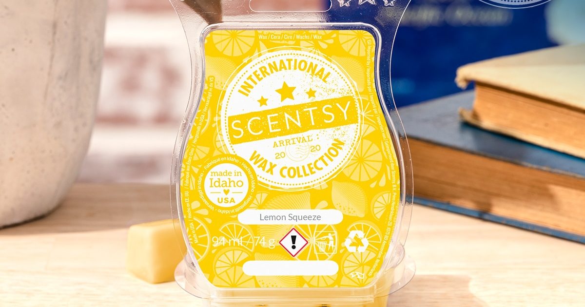 Lemon Squeeze Scentsy Bar The Candle Boutique Scentsy UK Consultant