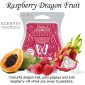 Raspberry Dragon Fruit Styled