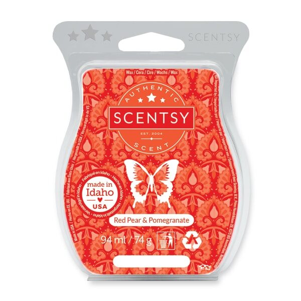 Red Pear & Pomegranate Scentsy Bar