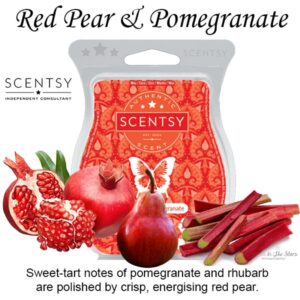 Red Pear and Pomegranate Scentsy Wax